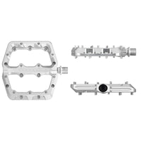 Titanium Waveform Aluminum Pedals - Litespeed Bicycles