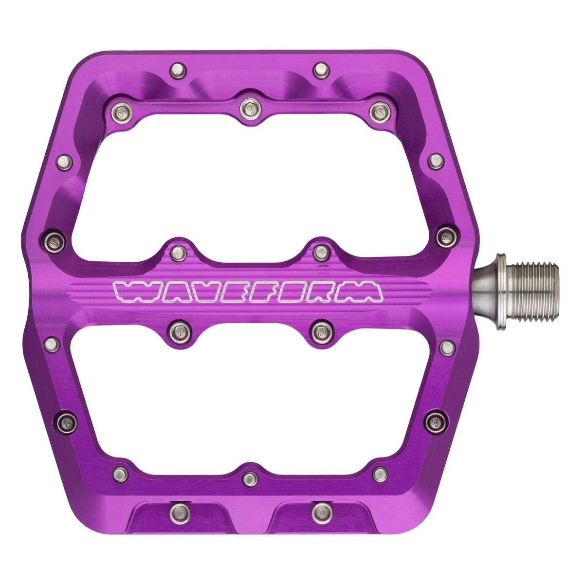 Titanium Waveform Aluminum Pedals - Litespeed Bicycles