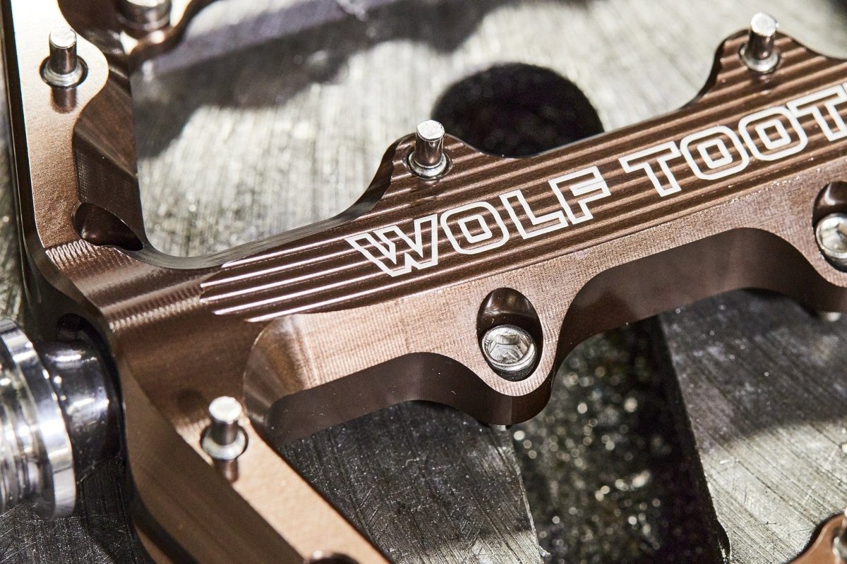 Titanium Waveform Aluminum Pedals - Litespeed Bicycles