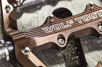 Titanium Waveform Aluminum Pedals - Litespeed Bicycles