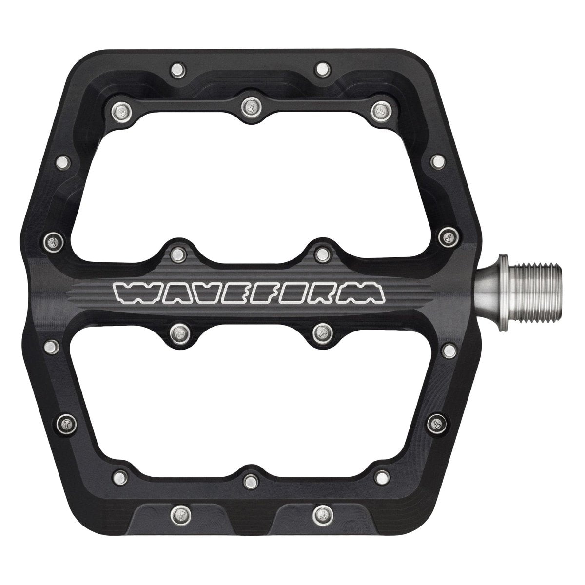 Titanium Waveform Aluminum Pedals - Litespeed Bicycles