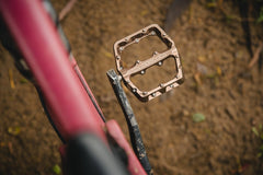Titanium Waveform Aluminum Pedals - Litespeed Bicycles