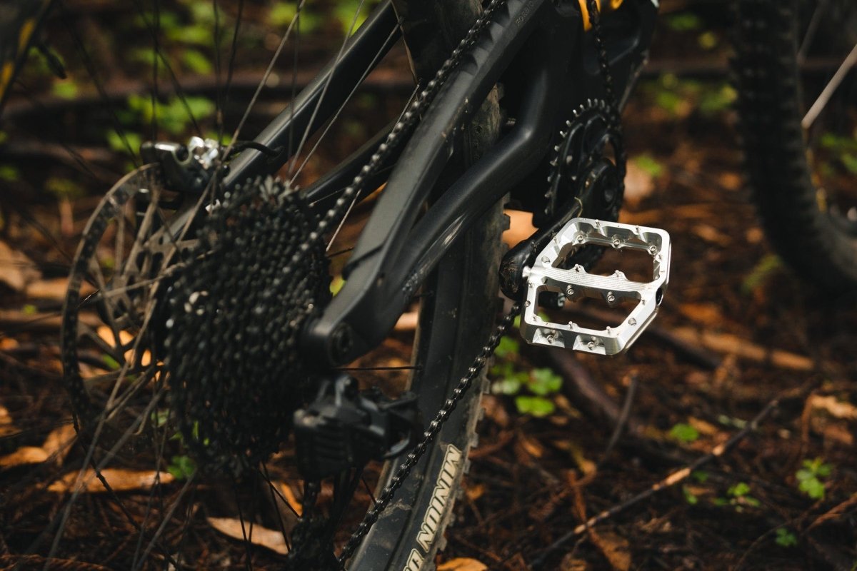 Titanium Waveform Aluminum Pedals - Litespeed Bicycles