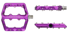 Titanium Waveform Aluminum Pedals - Litespeed Bicycles