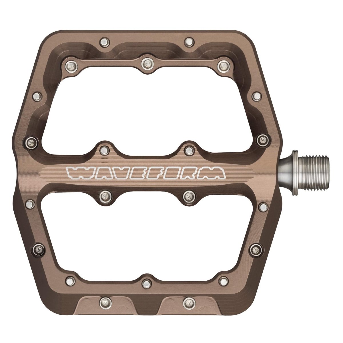 Titanium Waveform Aluminum Pedals - Litespeed Bicycles