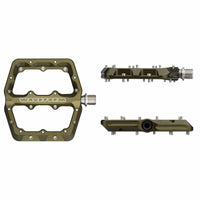 Titanium Waveform Aluminum Pedals - Litespeed Bicycles