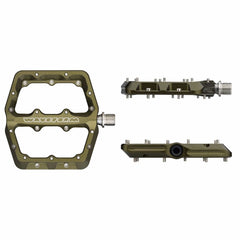 Titanium Waveform Aluminum Pedals - Litespeed Bicycles