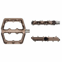 Titanium Waveform Aluminum Pedals - Litespeed Bicycles