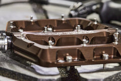 Titanium Waveform Aluminum Pedals - Litespeed Bicycles