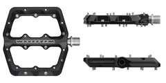Titanium Waveform Aluminum Pedals - Litespeed Bicycles