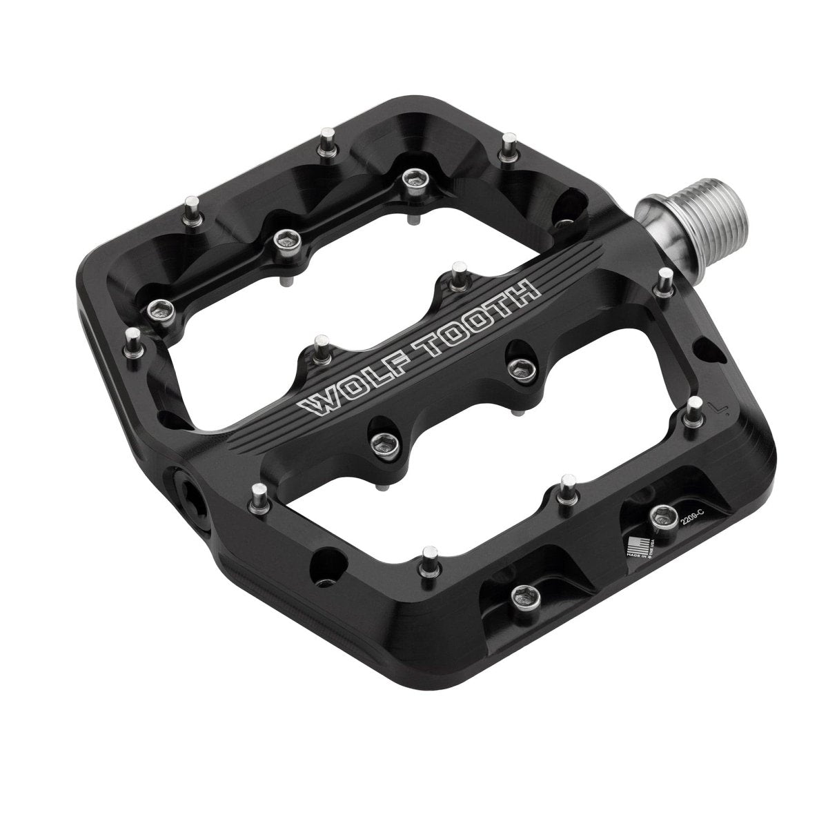 Titanium Waveform Aluminum Pedals - Litespeed Bicycles