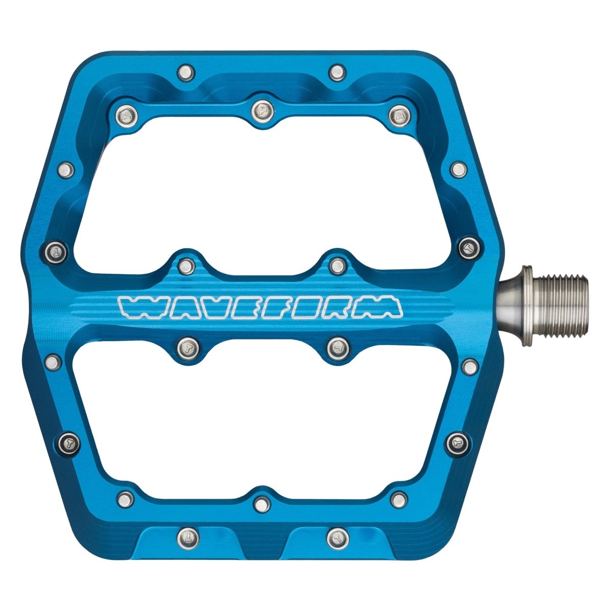 Titanium Waveform Aluminum Pedals - Litespeed Bicycles