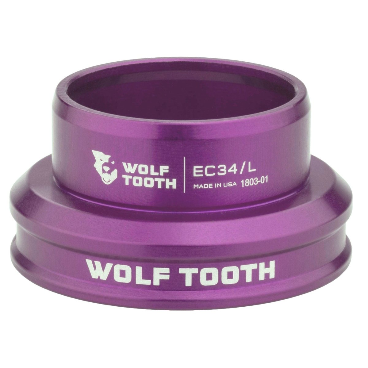 Titanium Wolf Tooth Premium EC Headsets - External Cup - Litespeed Bicycles