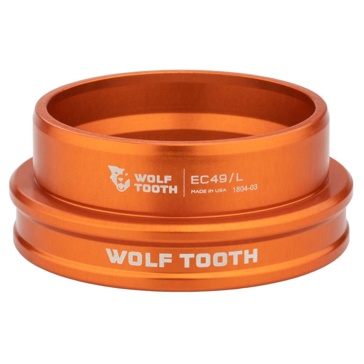Titanium Wolf Tooth Premium EC Headsets - External Cup - Litespeed Bicycles