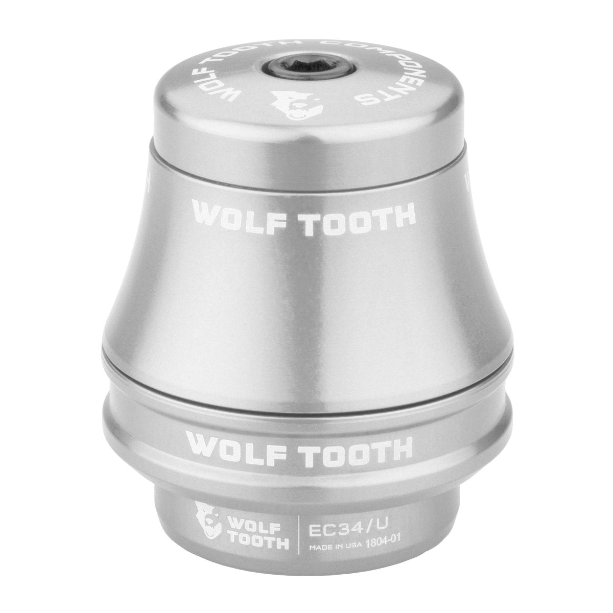 Titanium Wolf Tooth Premium EC Headsets - External Cup - Litespeed Bicycles