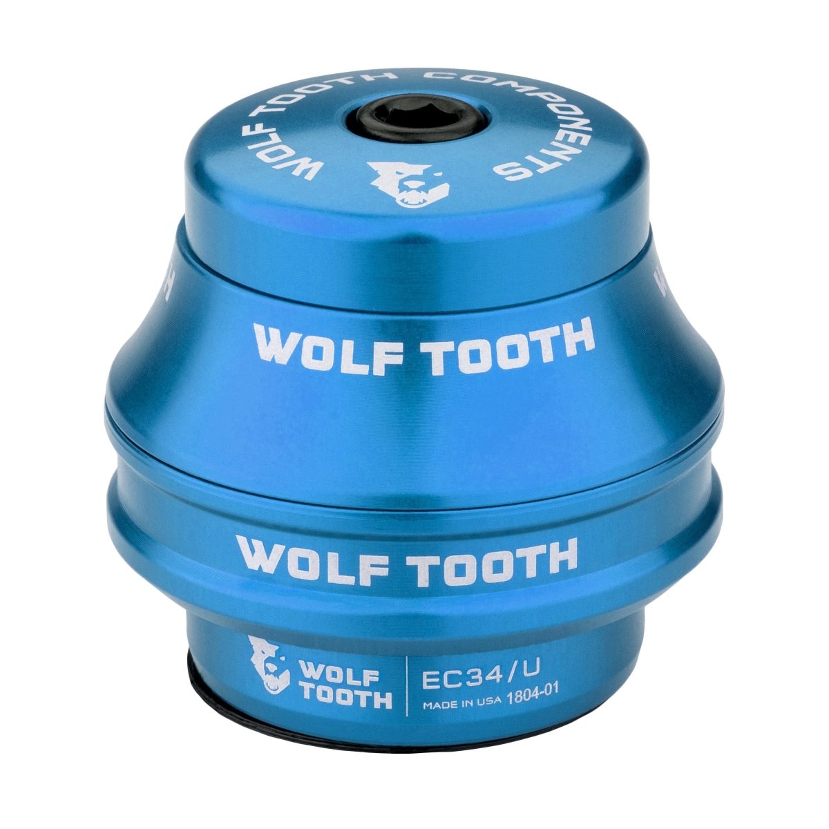 Titanium Wolf Tooth Premium EC Headsets - External Cup - Litespeed Bicycles