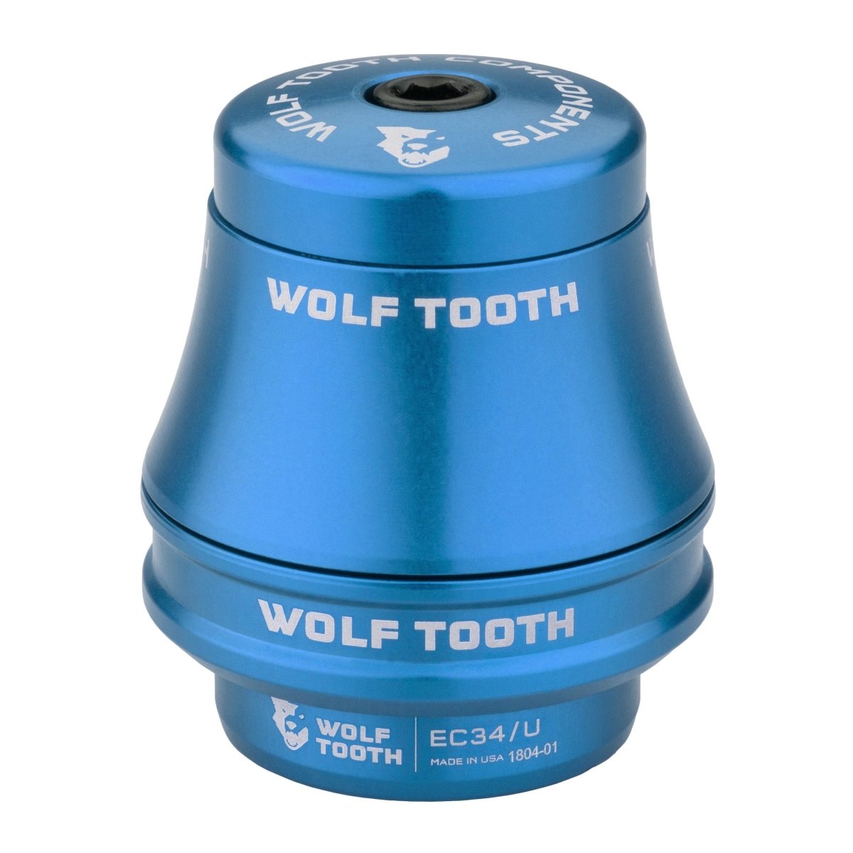 Titanium Wolf Tooth Premium EC Headsets - External Cup - Litespeed Bicycles