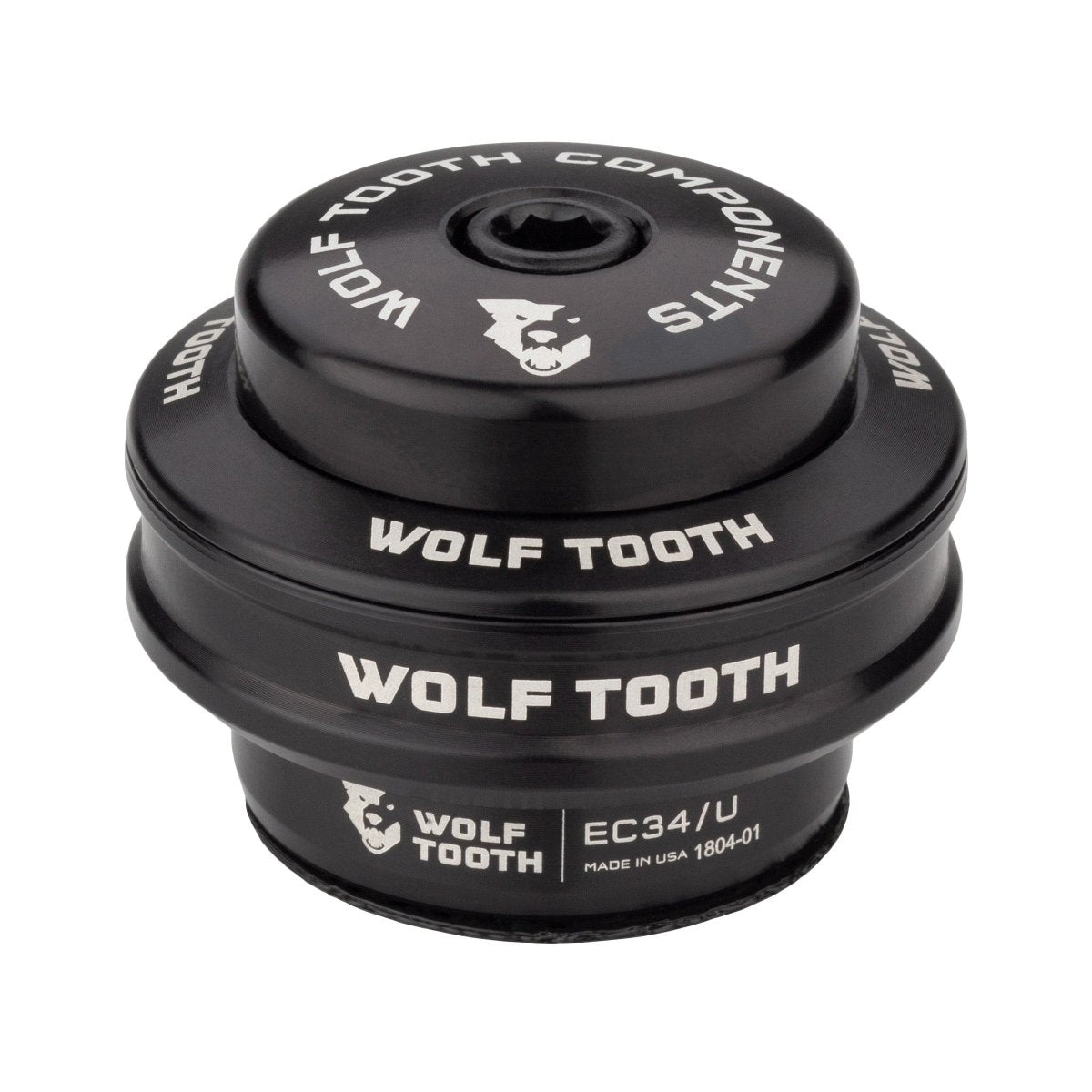 Titanium Wolf Tooth Premium EC Headsets - External Cup - Litespeed Bicycles
