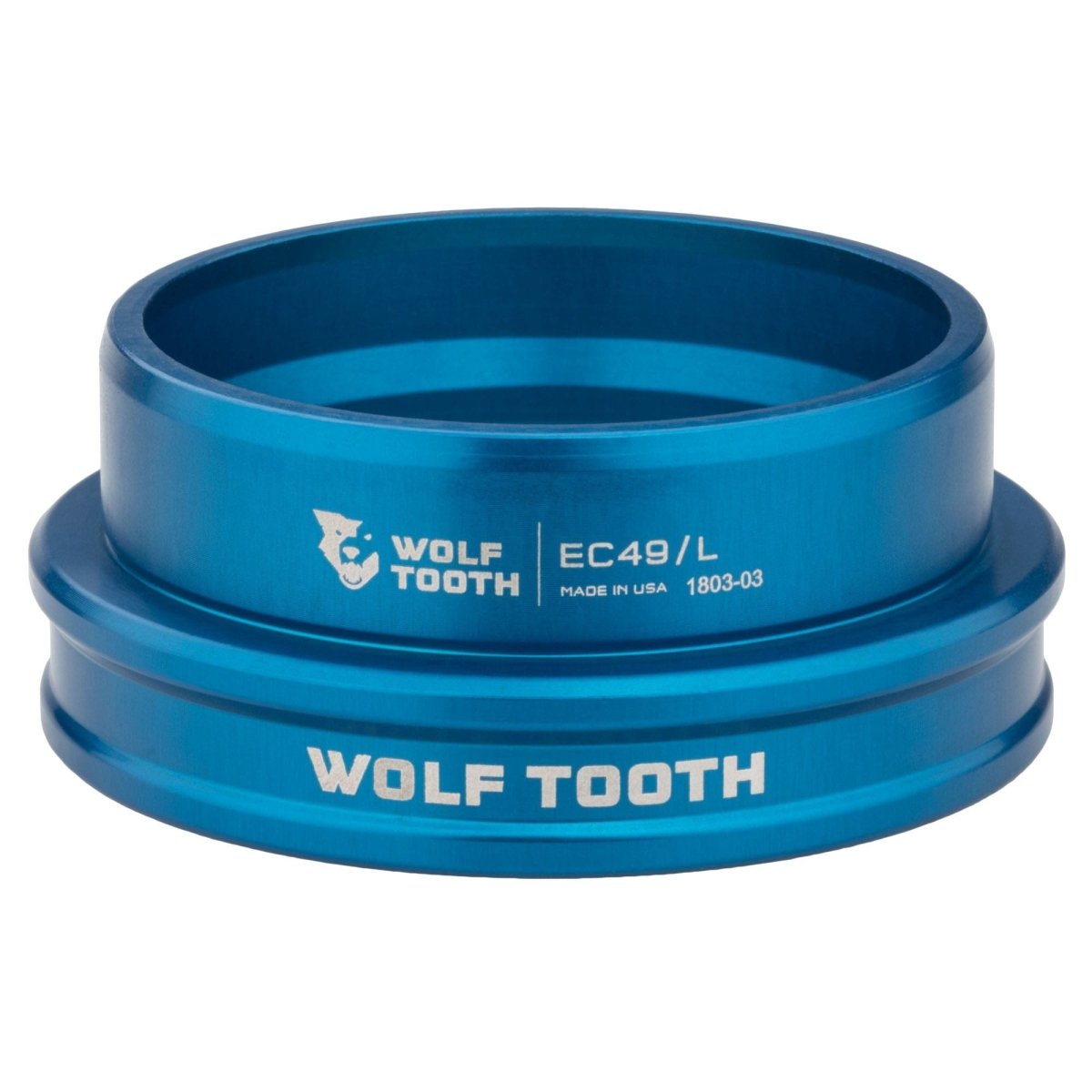 Titanium Wolf Tooth Premium EC Headsets - External Cup - Litespeed Bicycles