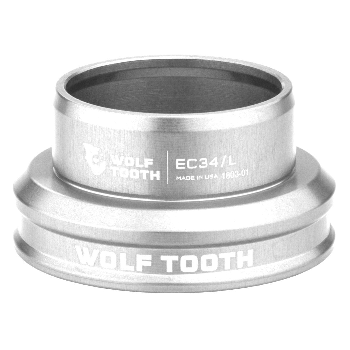 Titanium Wolf Tooth Premium EC Headsets - External Cup - Litespeed Bicycles