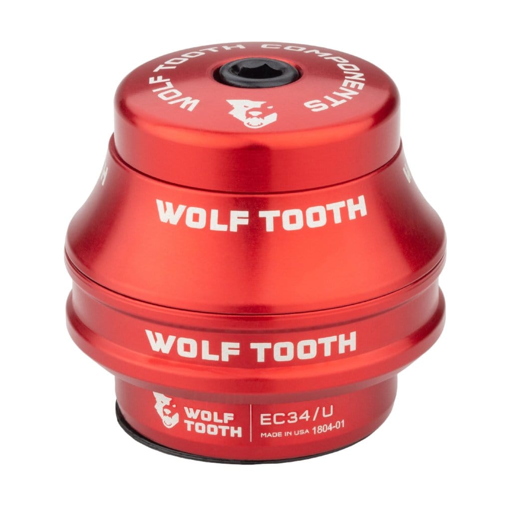 Titanium Wolf Tooth Premium EC Headsets - External Cup - Litespeed Bicycles