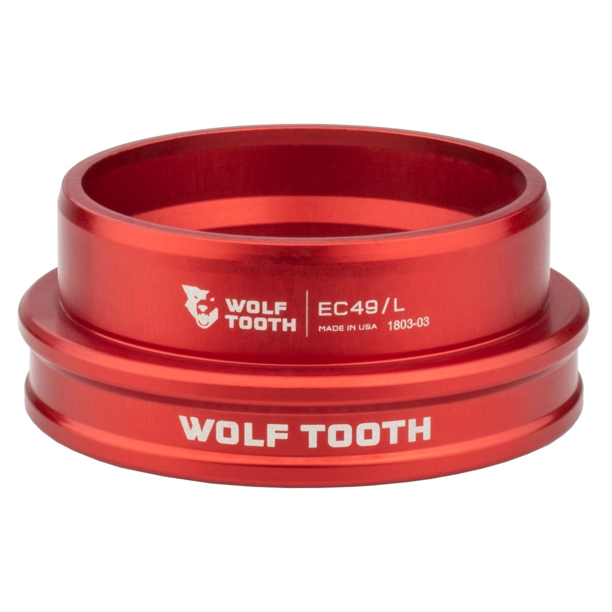Titanium Wolf Tooth Premium EC Headsets - External Cup - Litespeed Bicycles
