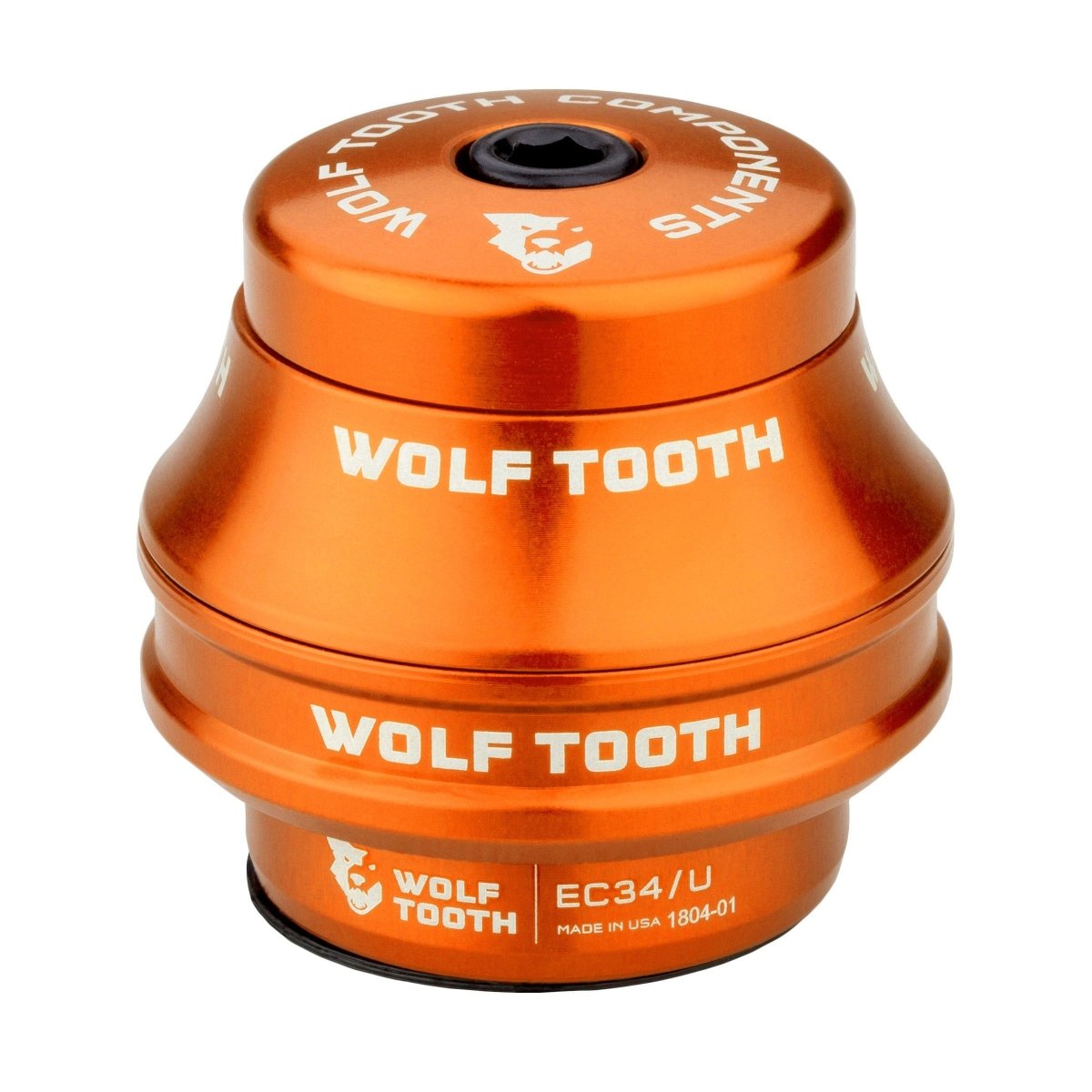Titanium Wolf Tooth Premium EC Headsets - External Cup - Litespeed Bicycles