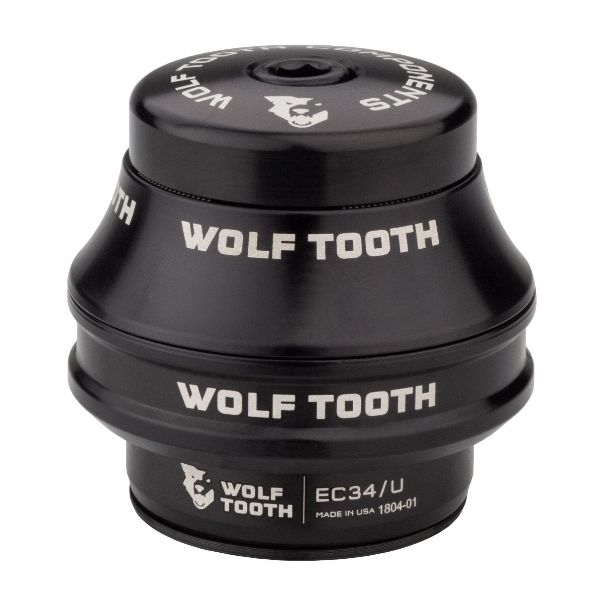 Titanium Wolf Tooth Premium EC Headsets - External Cup - Litespeed Bicycles