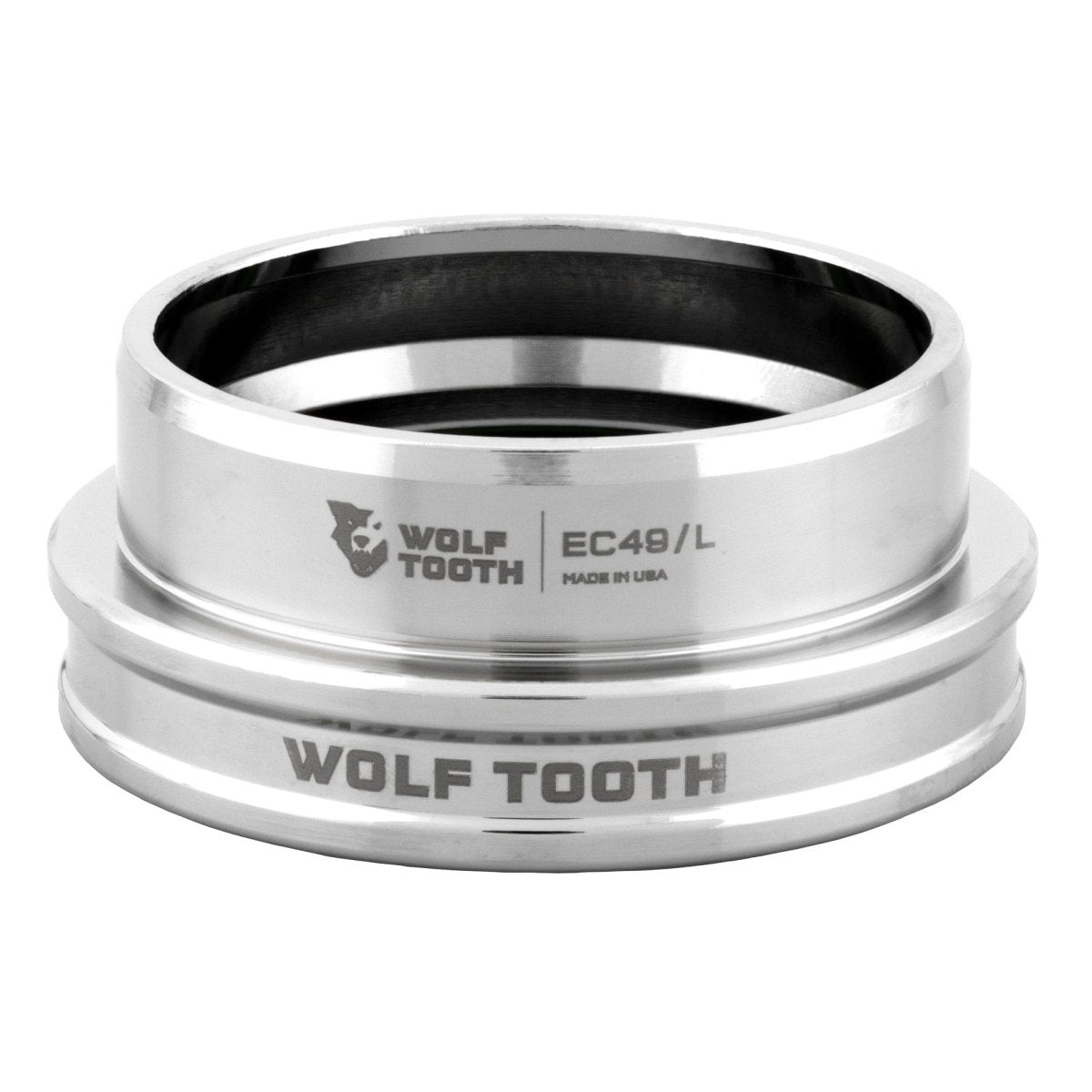 Titanium Wolf Tooth Premium EC Headsets - External Cup - Litespeed Bicycles
