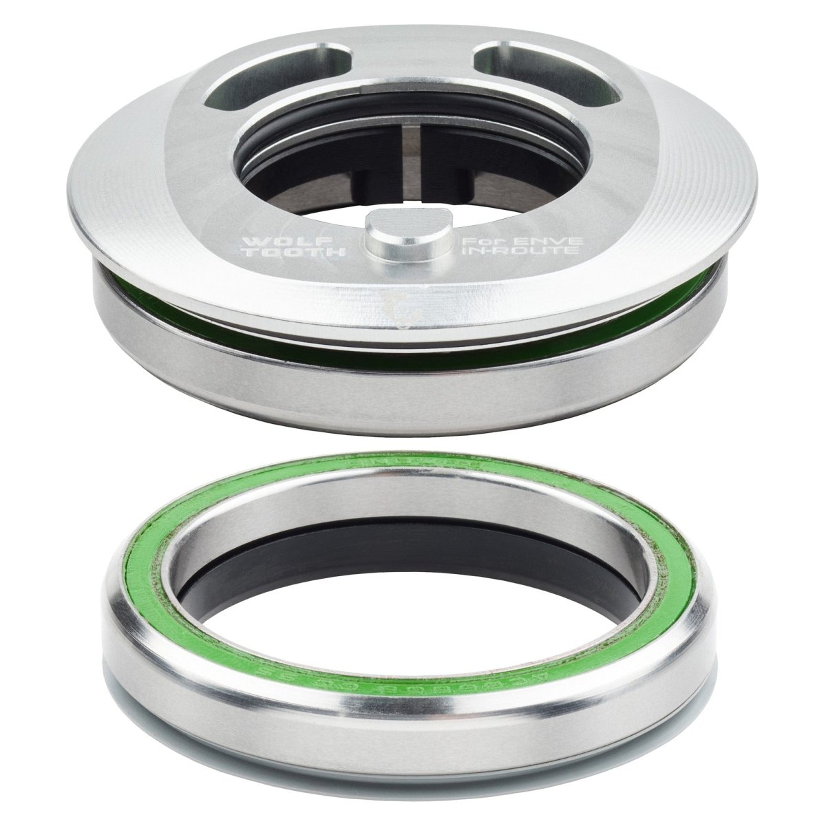 Titanium Wolf Tooth Premium IS52 Internal Aero Headset for ENVE IN - Route System - Litespeed Bicycles