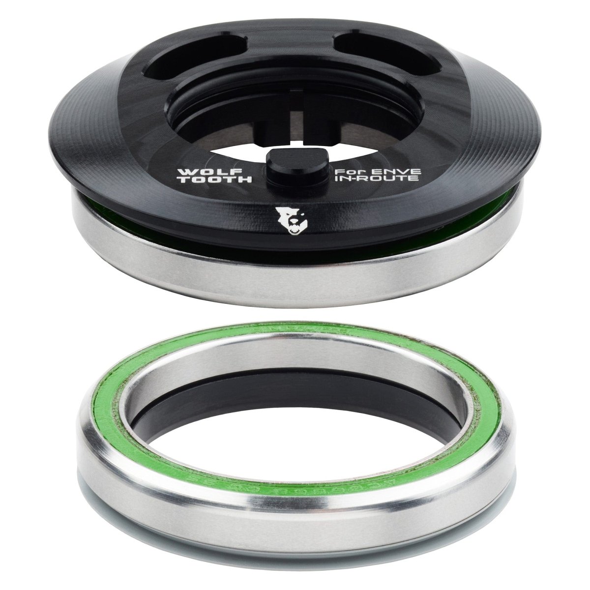 Titanium Wolf Tooth Premium IS52 Internal Aero Headset for ENVE IN - Route System - Litespeed Bicycles