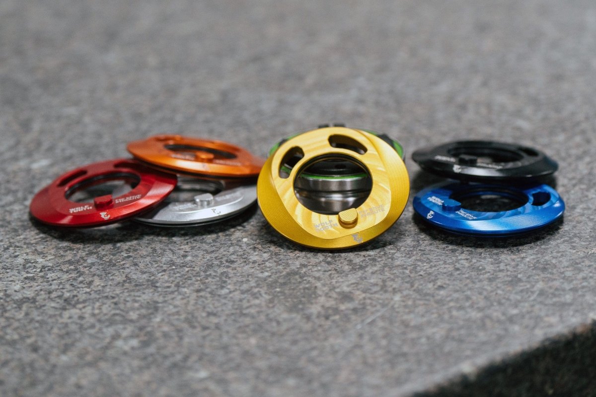 Titanium Wolf Tooth Premium IS52 Internal Aero Headset for ENVE IN - Route System - Litespeed Bicycles