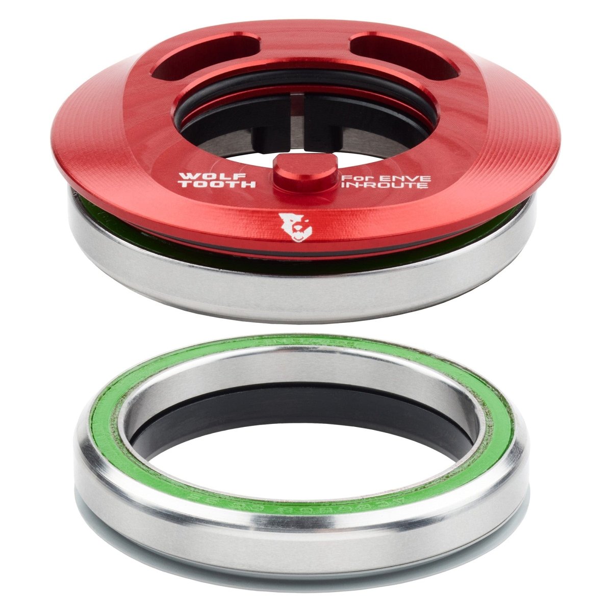 Titanium Wolf Tooth Premium IS52 Internal Aero Headset for ENVE IN - Route System - Litespeed Bicycles