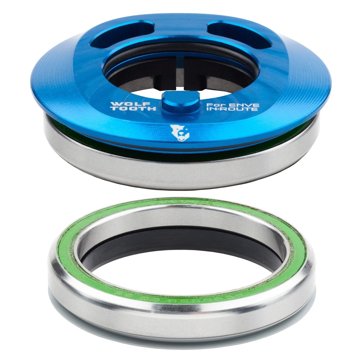 Titanium Wolf Tooth Premium IS52 Internal Aero Headset for ENVE IN - Route System - Litespeed Bicycles