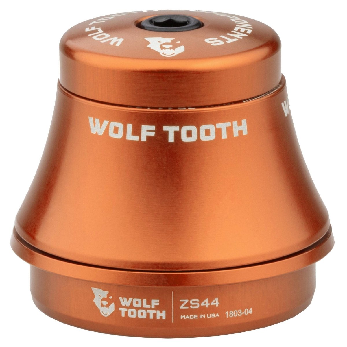 Titanium Wolf Tooth Premium ZS Headsets - Zero Stack - Litespeed Bicycles
