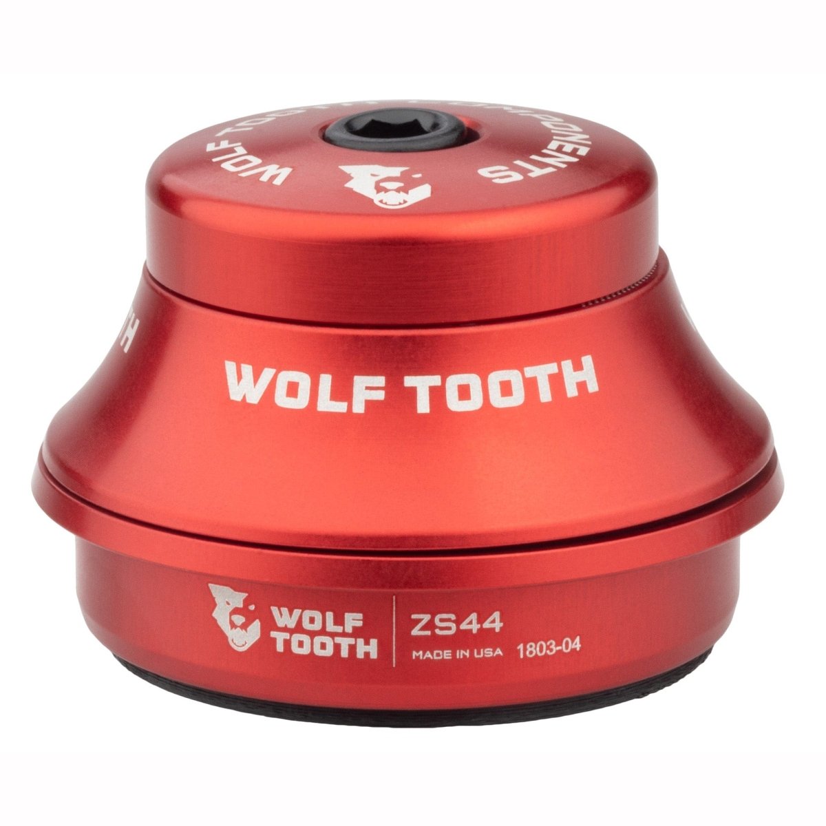 Titanium Wolf Tooth Premium ZS Headsets - Zero Stack - Litespeed Bicycles