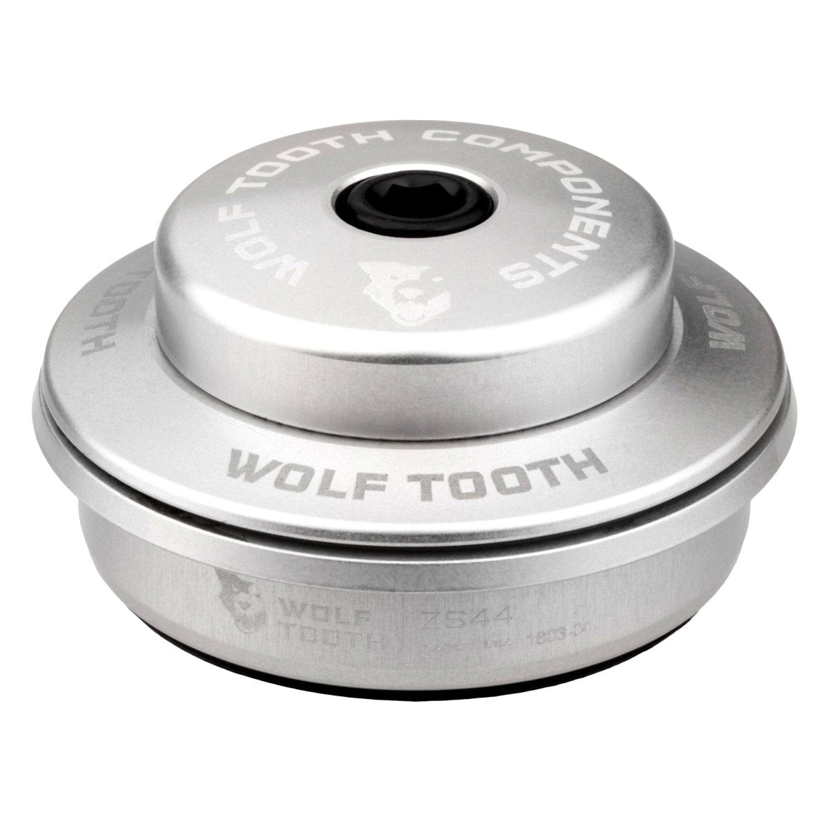 Titanium Wolf Tooth Premium ZS Headsets - Zero Stack - Litespeed Bicycles