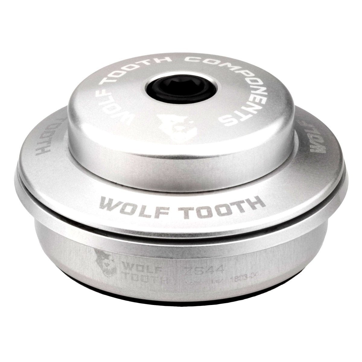 Titanium Wolf Tooth Premium ZS Headsets - Zero Stack - Litespeed Bicycles