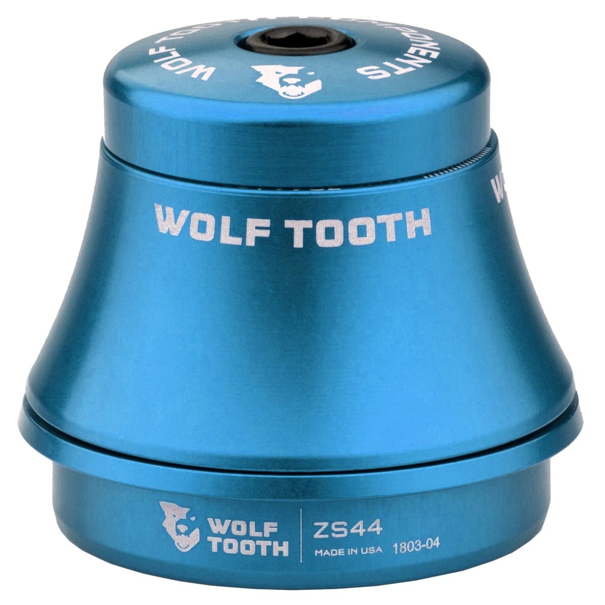 Titanium Wolf Tooth Premium ZS Headsets - Zero Stack - Litespeed Bicycles