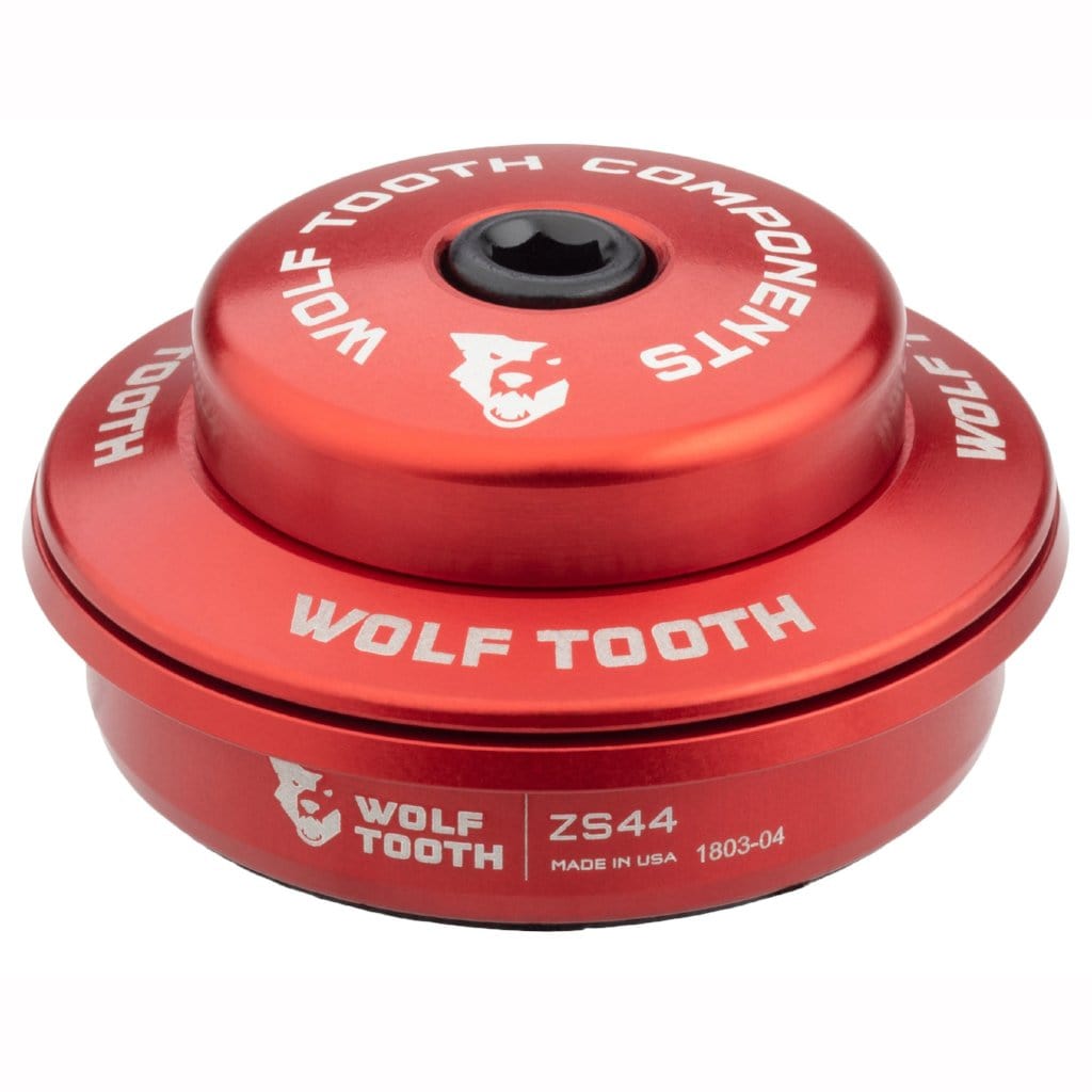 Titanium Wolf Tooth Premium ZS Headsets - Zero Stack - Litespeed Bicycles
