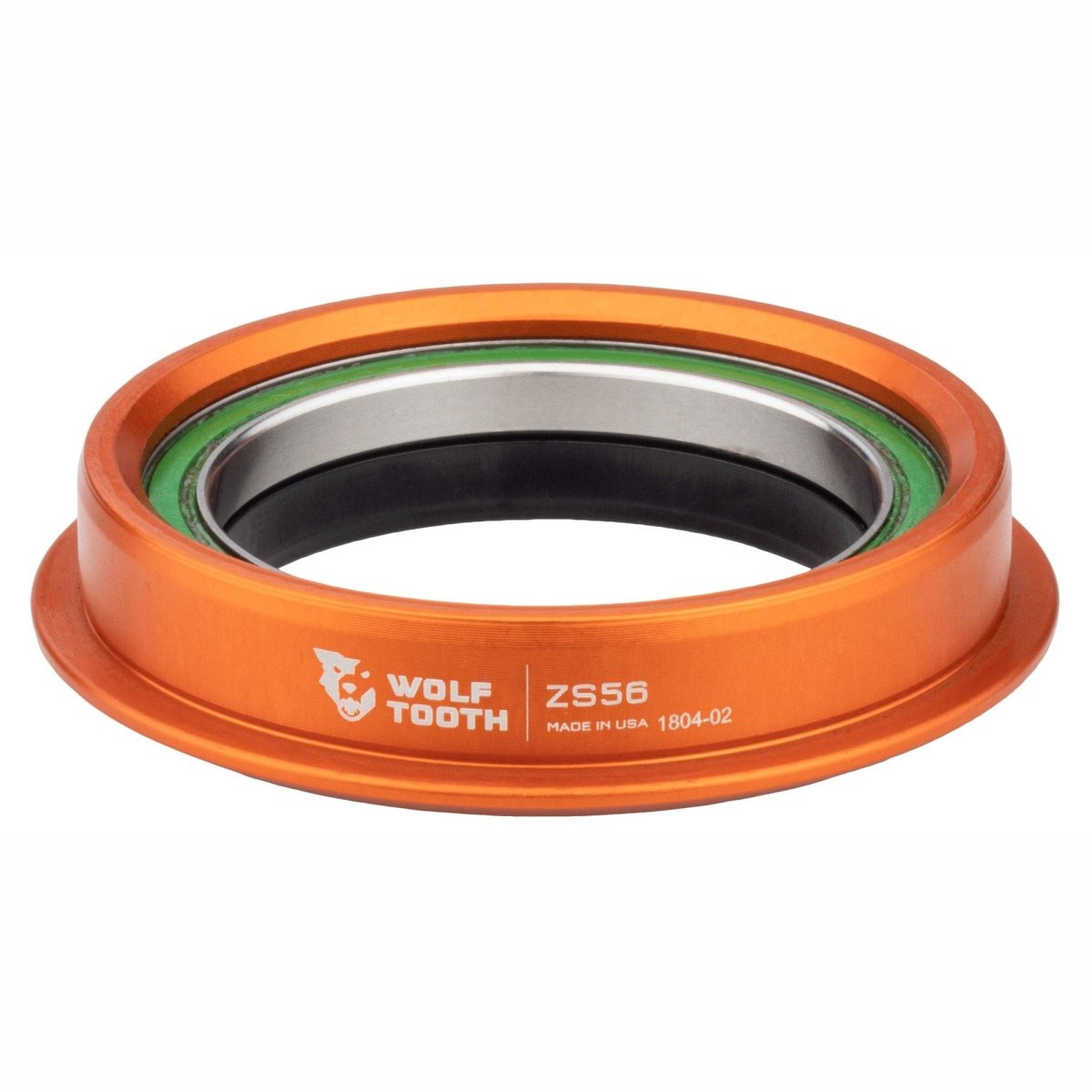 Titanium Wolf Tooth Premium ZS Headsets - Zero Stack - Litespeed Bicycles