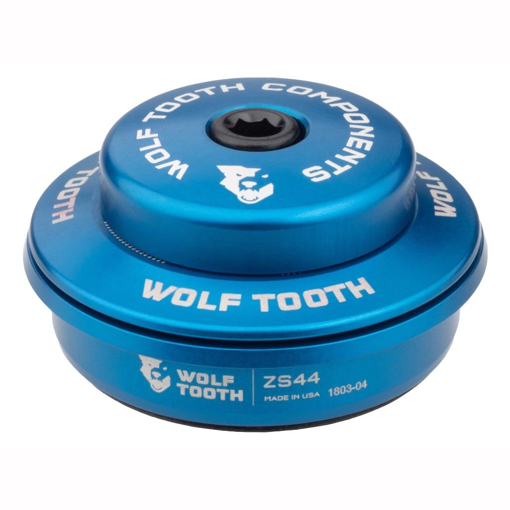 Titanium Wolf Tooth Premium ZS Headsets - Zero Stack - Litespeed Bicycles