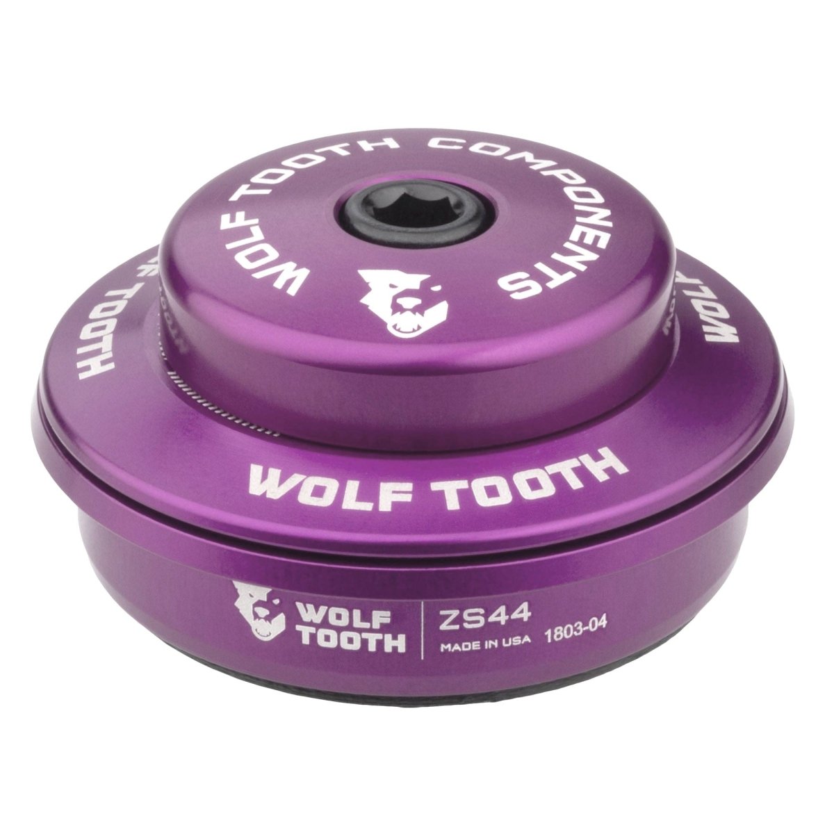 Titanium Wolf Tooth Premium ZS Headsets - Zero Stack - Litespeed Bicycles