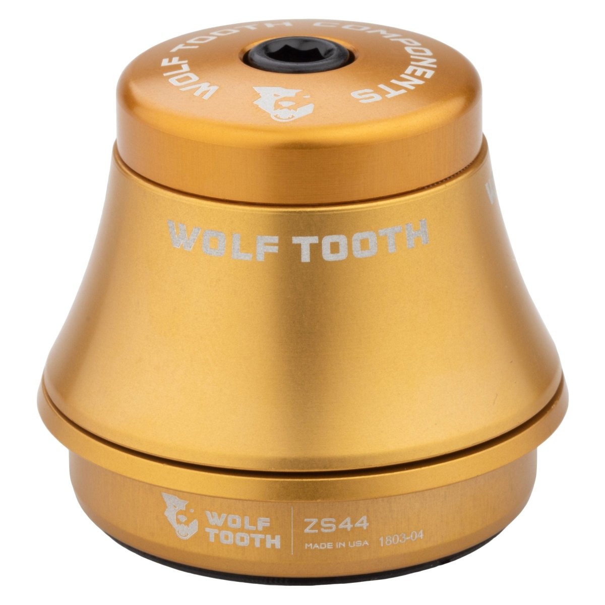 Titanium Wolf Tooth Premium ZS Headsets - Zero Stack - Litespeed Bicycles